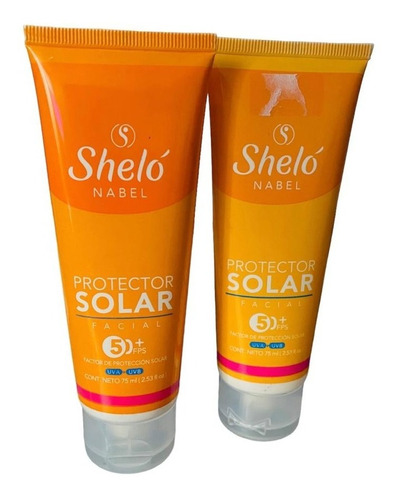 2 Pack Protector Solar Facial Shelo