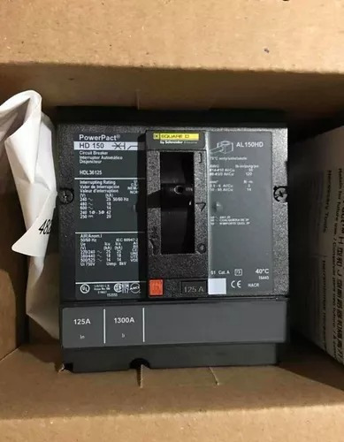 Interruptor Termomagnetico Square D 125 Amp Hdl36125