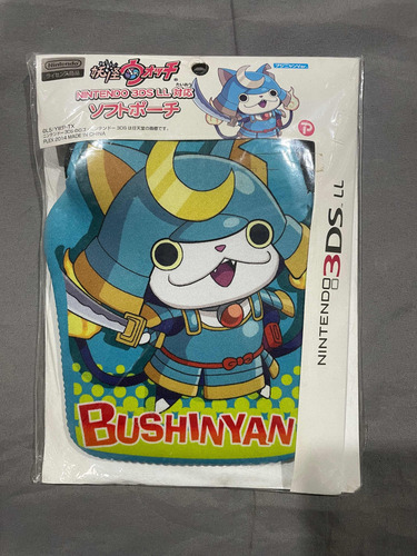 Funda C/cierre Para Nintendo 3ds Xl Azul Edición Yokai Watch (Usado)