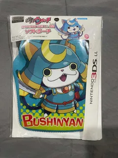 Funda C/cierre Para Nintendo 3ds Xl Azul Edición Yokai Watch