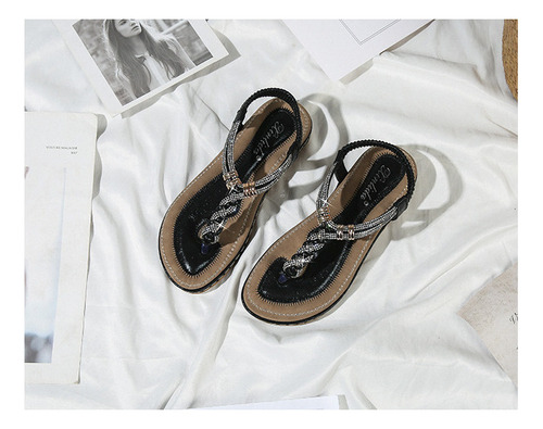 2024 Moda Bohemia Sandalias Con Los Dedos De Las Manos Mujer