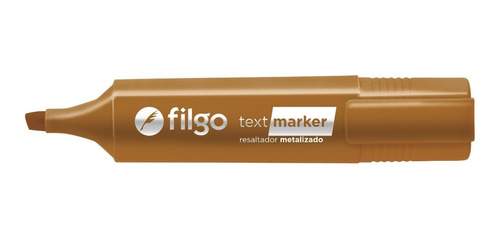 Marcador Resaltador Filgo Metalizado Bronce Text Marker