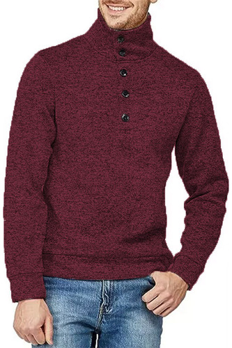 Sueter Cardigan Cuello Tortuga Moda Casual Sudadera Chamarra