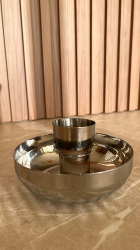 Âmbula Cibório 2 Espéciecromado 300 Partícula E Cálice Inox