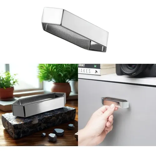 Puxador Elemento Zen M Escovado Zen Design | Frete grátis