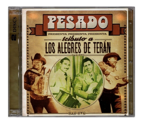 Pesado Tributo A Los Alegres De Teran Disco Cd + Dvd