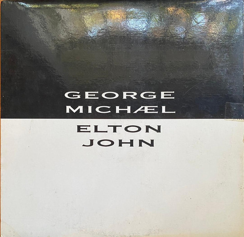 Disco Lp - George Michael, Elton J / No Dejes Al Sol Morir. 