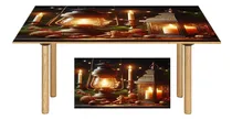 Comprar Vinilo Para Mesa Faroles Antiguos Para Cortes De Luz C2