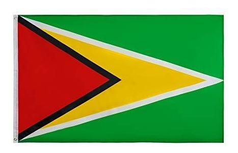 Bandera Paises Anjor Bandera De Guyana 3 X 5 Pies Banderas N
