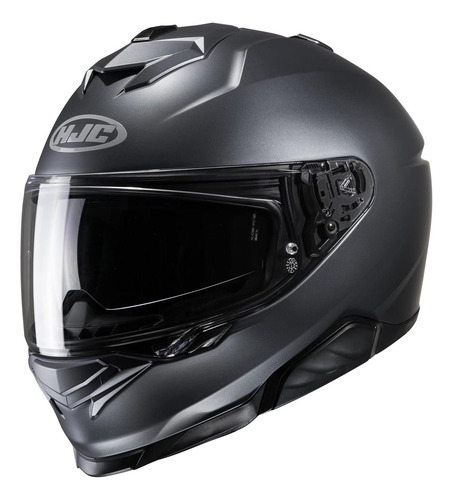 Casco Hjc I71 Para Hombre, Moto De Calle Semiplano, Color An