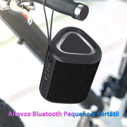 Bocina Bluetooth Inalámbrico Portátil Impermeable Rgb Aux Tf