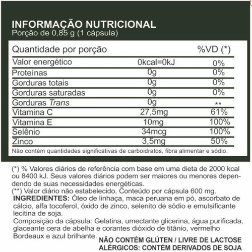 Imagem 2 de 8 de Kit 3x Maca Peruana Pura 850 Mg Original 180 Cápsulas Import