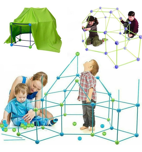 Kit De Construcción De Carpas De Construcción Para Niños