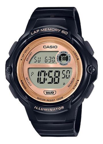 Reloj Casio Digital Mujer Lws-1200h-1av