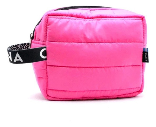 Necessaire Chuna Elvis Fucsia Organizador Porta Cosmeticos