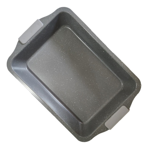 Asadera Para Horno 39.5 X 26 X 5.5 Cm Con Asas De Silicona