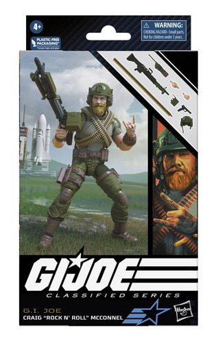 Rock 'n Roll G.i. Joe Classified Series Figura De Acción 