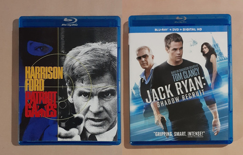 Patriot Games + Jack Ryan Shadow Recruit - Blu-ray Original