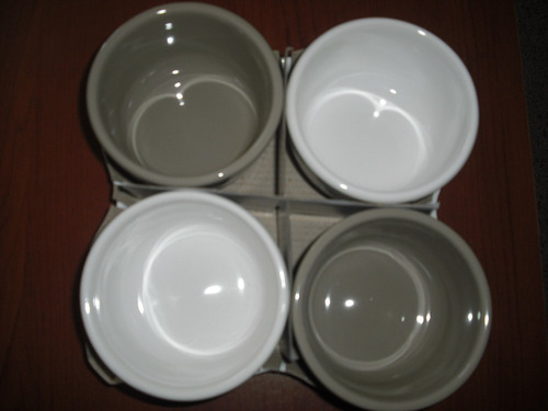 Pasapaleras Servidores Bandejas Platos Bowl Ceramica 