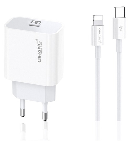 Cargador Rapido De 20w Para iPhone iPad / Qihang Z61