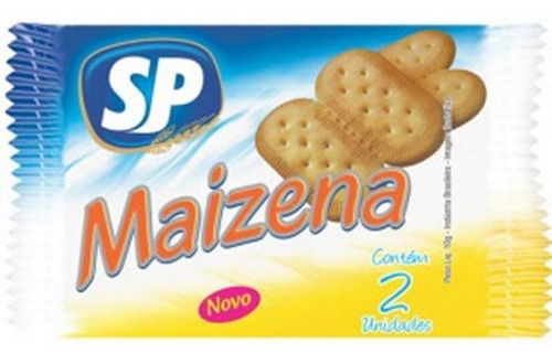 Biscoito Maizena Sp Com 180 Sachês Cx Fechada