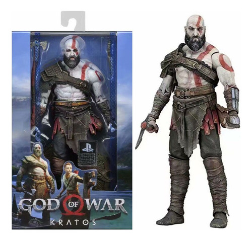 God Of War (2018) Kratos Acción Figura Juguete Regalo 18cm