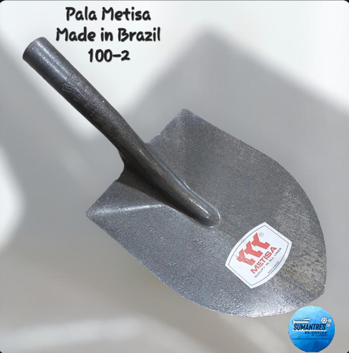 Pala Redonda Marca Metisa Made In Brazil Original 100-2