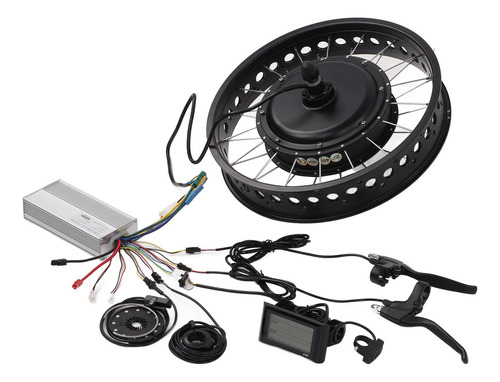 Kit De Conversión De Bicicleta Eléctrica, Rueda Trasera De 2
