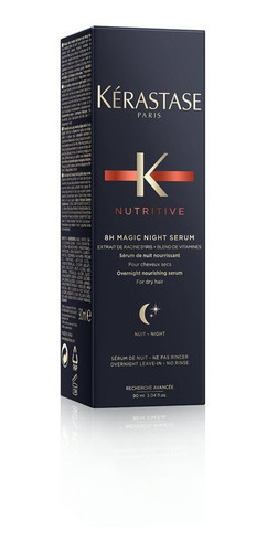 Imagen 2 de 3 de Kerastase Nutritive Serum 8h Magic Night 90ml