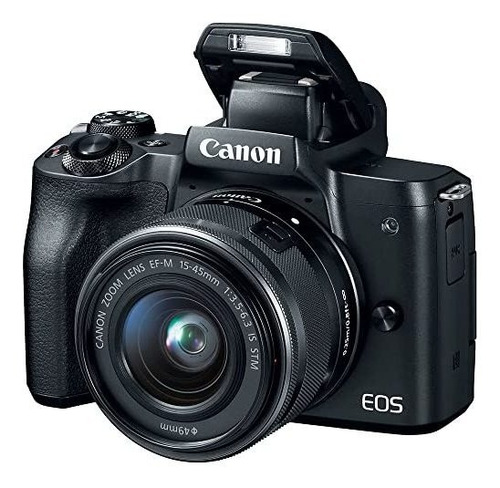 Canon Eo Camara Digital Sin Espejo Lente  in Negro Ef Gb