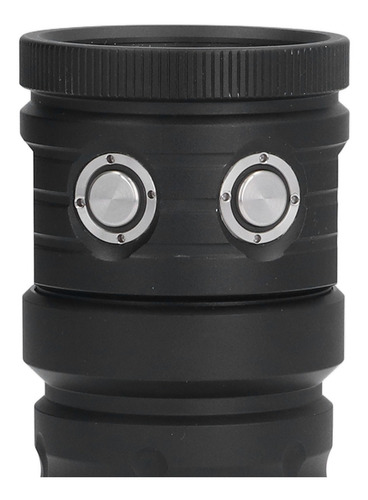 Linterna De Buceo Cob Led, 100 M, Impermeable, Antorcha Subm