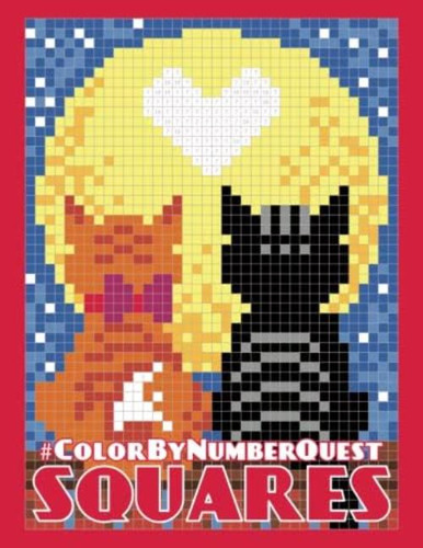 Libro: Color By Number Quest: Squares (color Quest Color By 