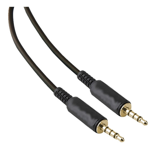 Cable Auxiliar Stereo 1m Audio Mini Plug 3.5mm Mallado