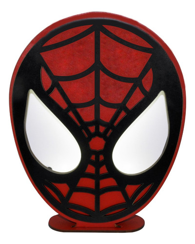 Velador Infantil De Mdf Spiderman