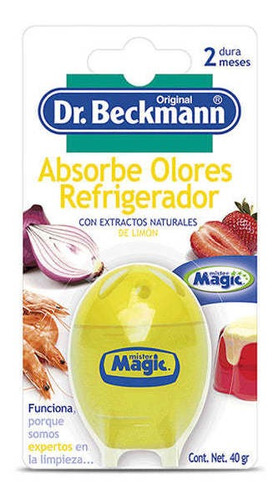 Dr. Beckmann Desodorante Para Refrigerador 1 Unid