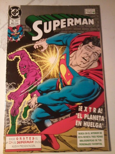 Superman Extra El Planeta En Huelga Comic Historieta