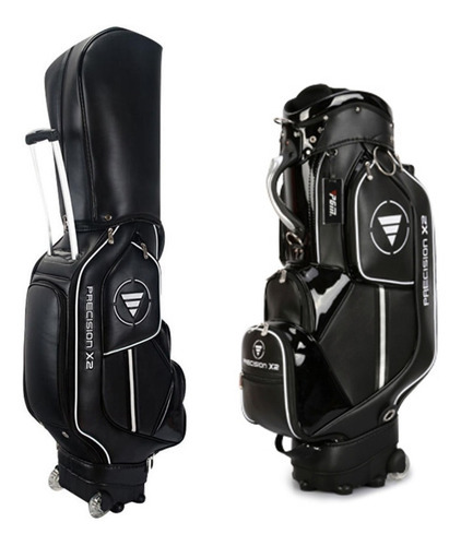 Bolsa Palos Fierros Golf Pgm Carrito Ruedas Impermeable