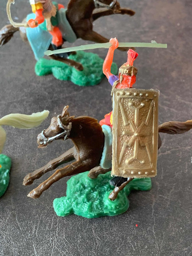Soldados A Caballo El Huinca Sin Uso Ind Argentina 60s