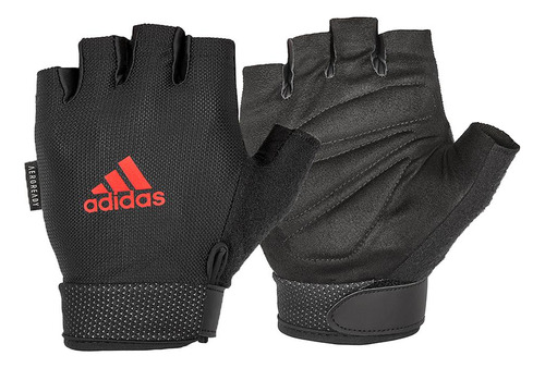 Guantes De Entrenamiento adidas Essential Negro C/rojo M