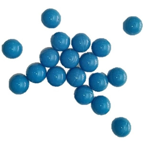 200 Capsulas Gotcha Paintball Calibre .43 Azul 