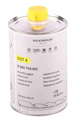 Liquido Freno 1lts Volkswagen  B000750m3