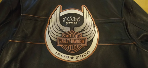 Chaqueta De Cuero Harley Davidson