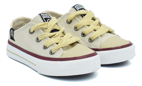 Zapatilla Chicos Urbana Beige Dallas Niños Rave