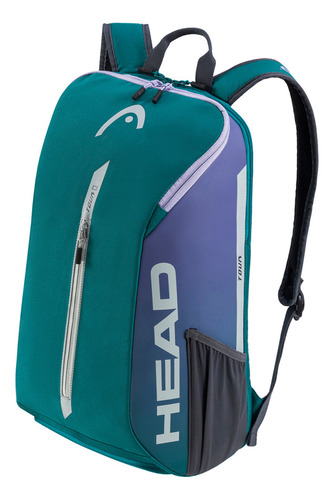 Mochila Raqueteira Head Tour Azul Verde 25l