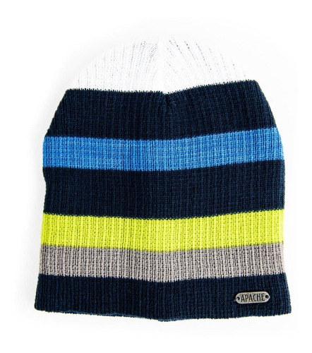 Gorro Bebé Niño Azul Pillin