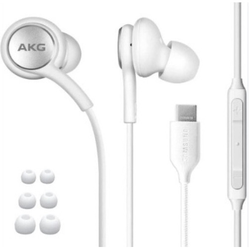 Audífonos In-ear Samsung Akg - Usb C White - High Quality