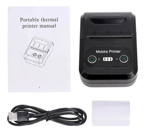 Impresoras Térmicas Portátiles Inalámbricas De Recibos 58mm