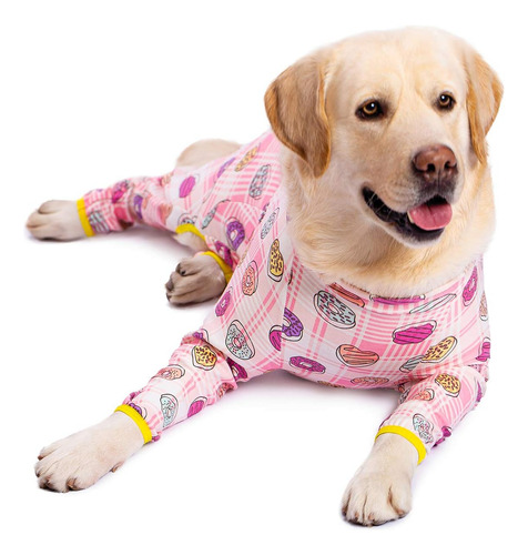 Pijama De Algodón Para Perros Medianos Y Grandes