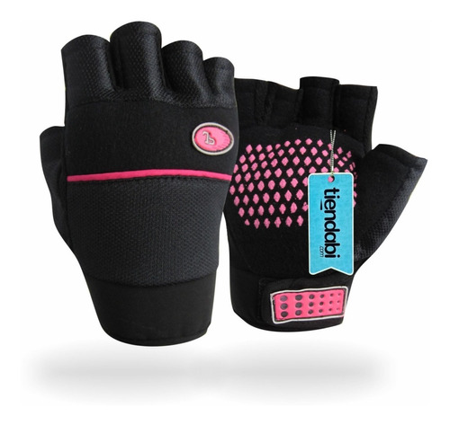 Guantes Para Pesas Gimnasio Gym Fitness Ciclismo Dama