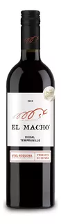 Vinho Tinto Espanhol Tempranillo Bobal El Macho 750ml